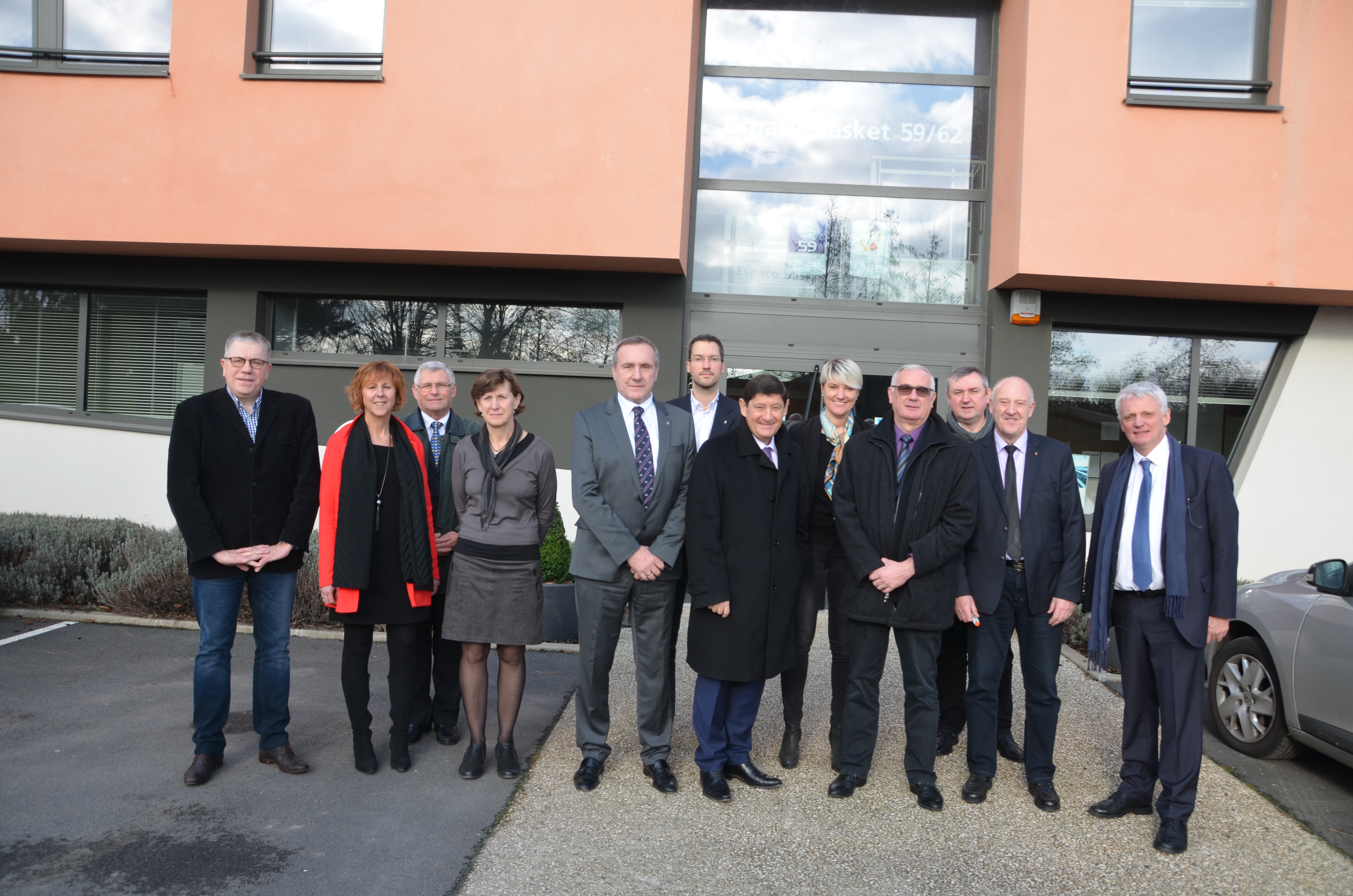 Visite du Ministre des Sports