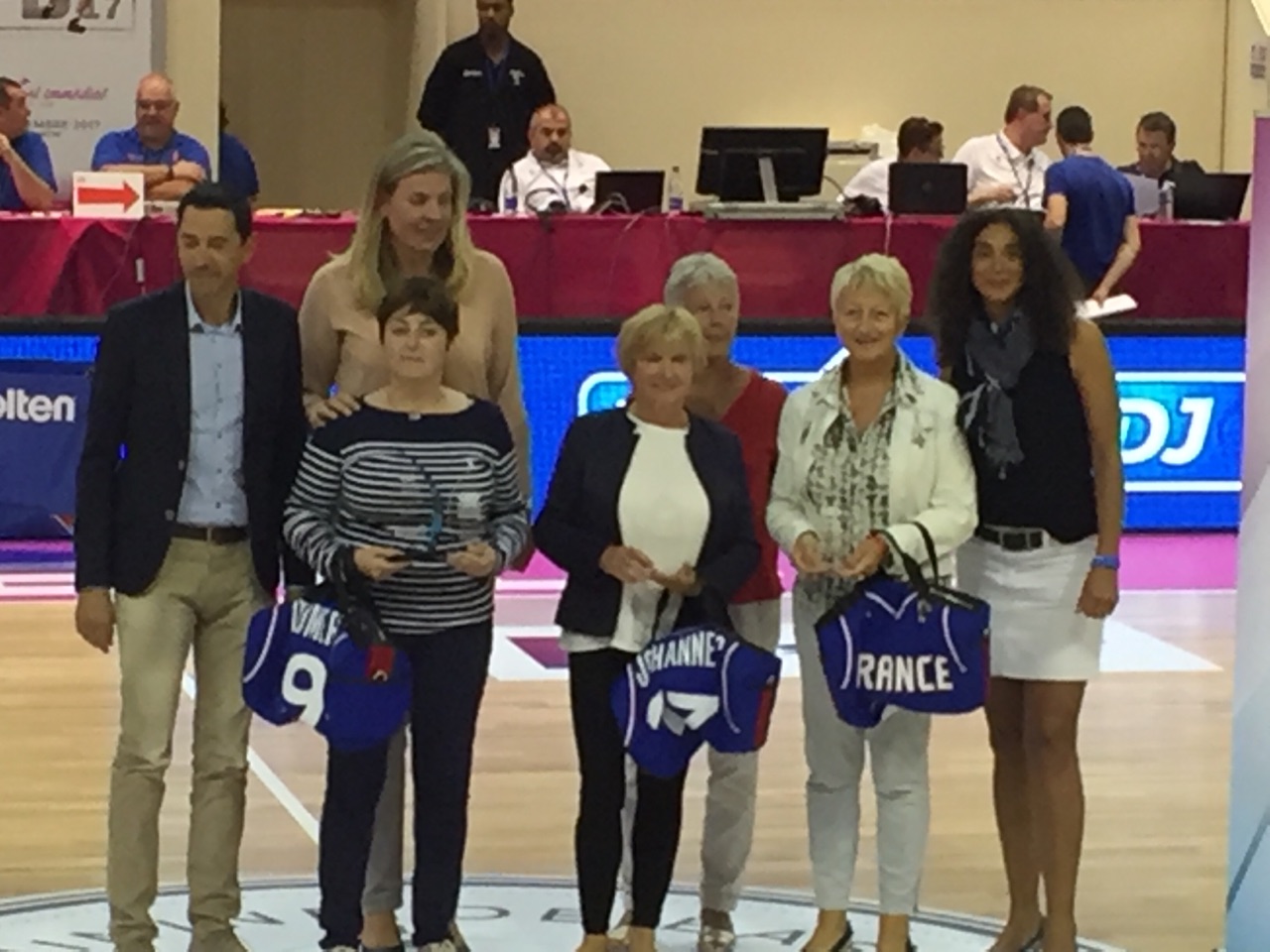 Martine NONNON mise à l’honneur lors de l’Open de la LFB