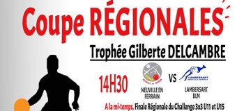 Finales Régionales Leroux, Delcambre et JR. Duhamel