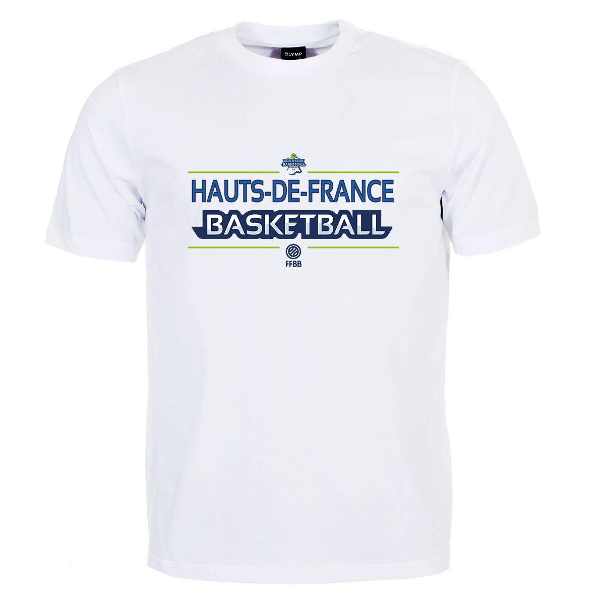 T-Shirt HDF BASKETBALL®+ Logo FFBB®