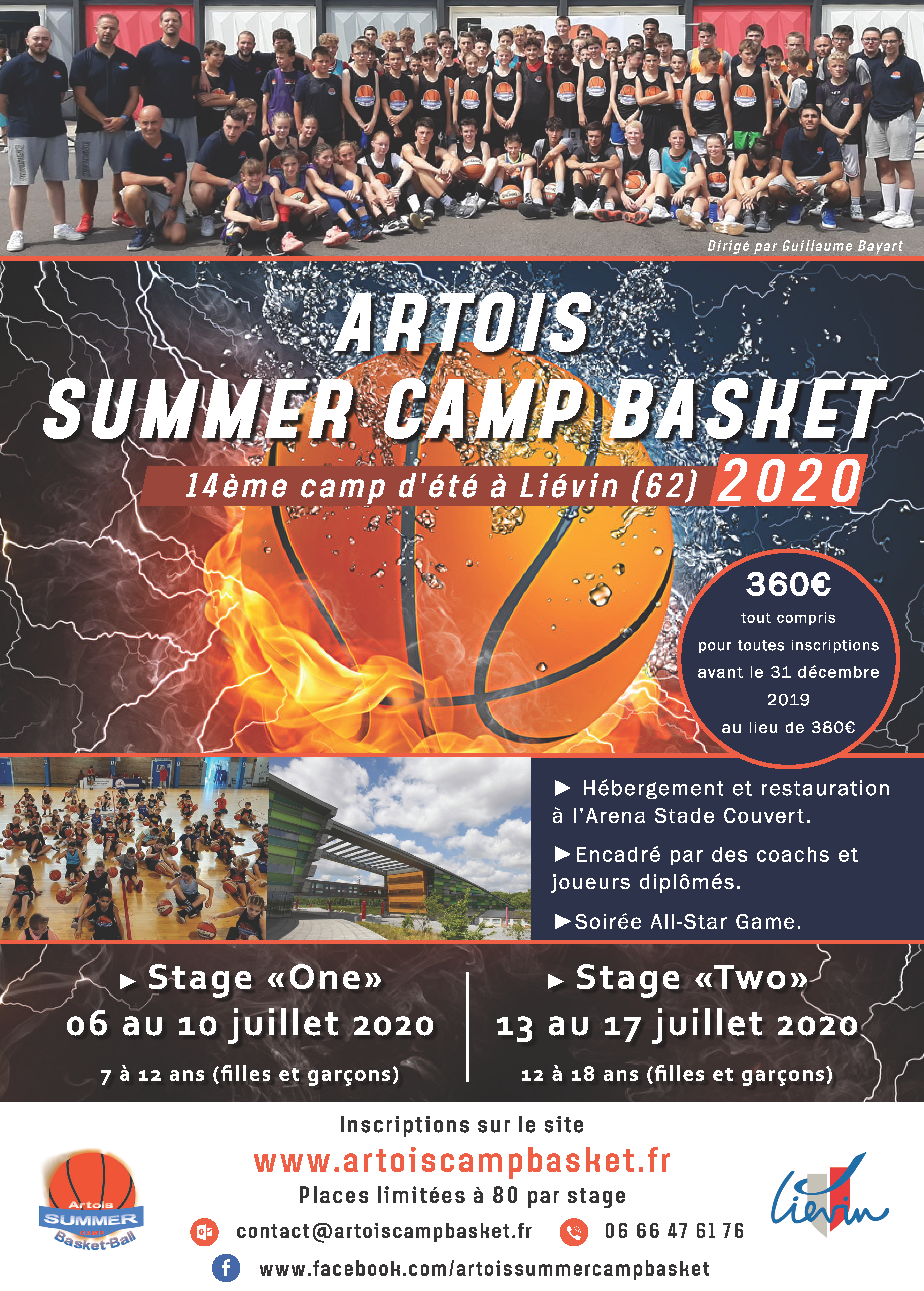 Artois Summer Camp Basket – de 7 à 12 ans