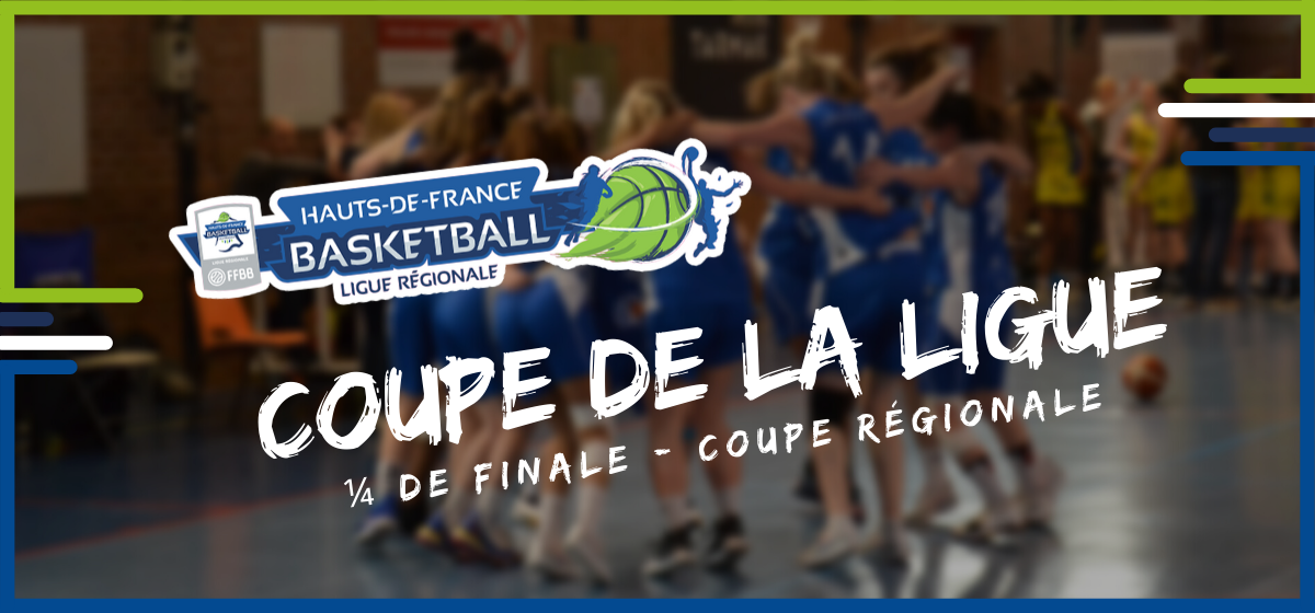 Coupe Régionale : Tirage des ¼ de finale