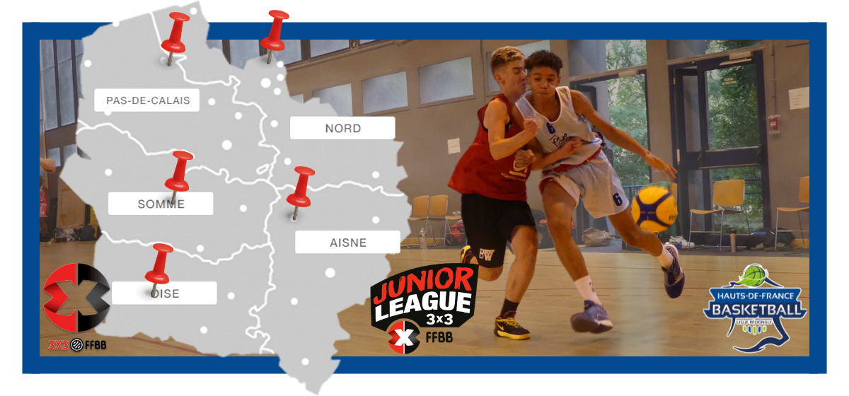 Juniorleague 3X3 : à chaque comité, son OPEN Plus Access. Inscrivez-vous vite !