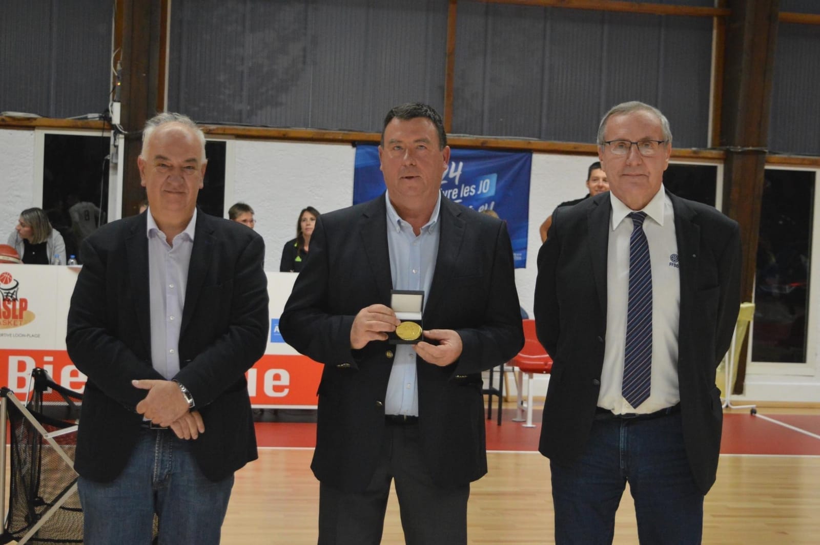 Laurent LOQUET (Loon-Plage) médaillé d’or de la FFBB