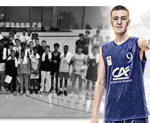 CIZ U15 : Louka LETAILLEUR (BCM) convoqué pour le Camp National