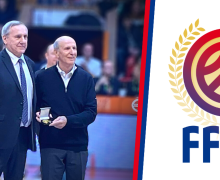 Christian DEVOS, président du BCM, reçoit la médaille d’OR FFBB