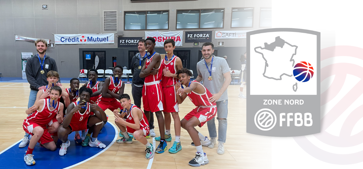 Médaille d’Or et d’Argent pour la Zone Nord au TIZ U13