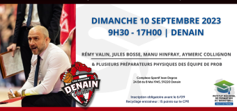 Colloque entraineur à Denain le 10 septembre 2023